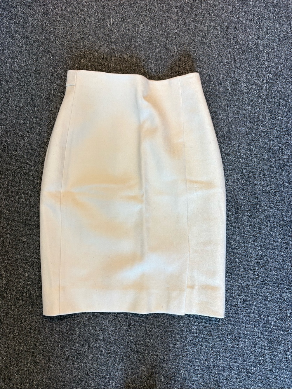 J. Crew Cream Pencil Skirt
